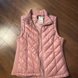 Love Tree Blush Quilted Women's Vest